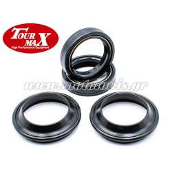 Σετ Τσιμούχες Πιρουνιού με Ξύστρες Kawasaki Z1000 / Z1000 SX (41x54x11) Tourmax